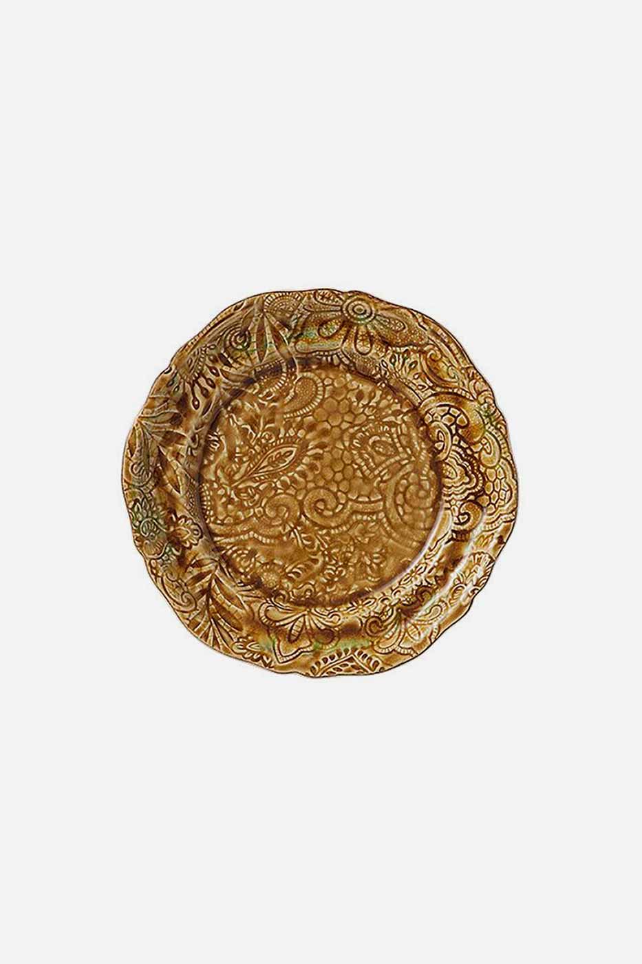 Assiett Arabesque 23 cm pineapple