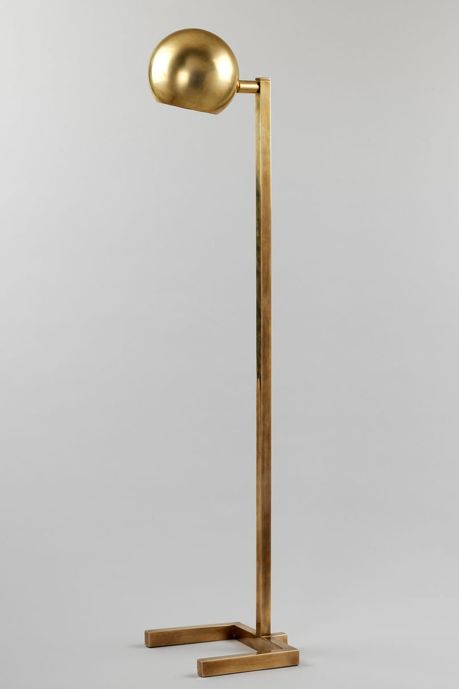 Golvlampa Savona mässing