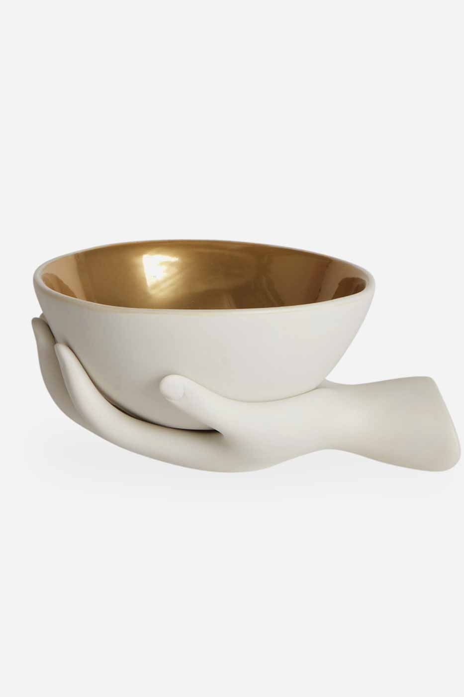Skål Eve accent guld