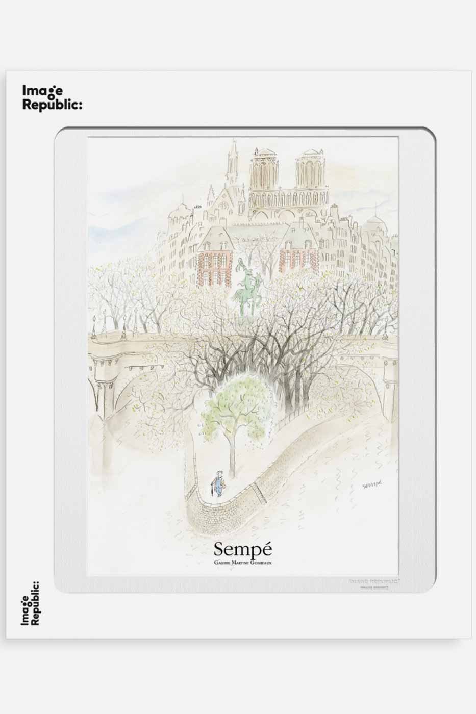Poster Sempe Point Neuf 40x50 cm