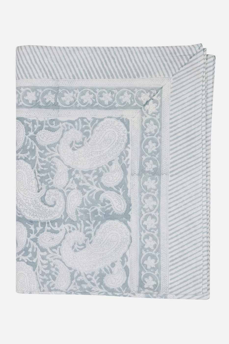 Duk Big Paisley 150x230 Blå Cashmere