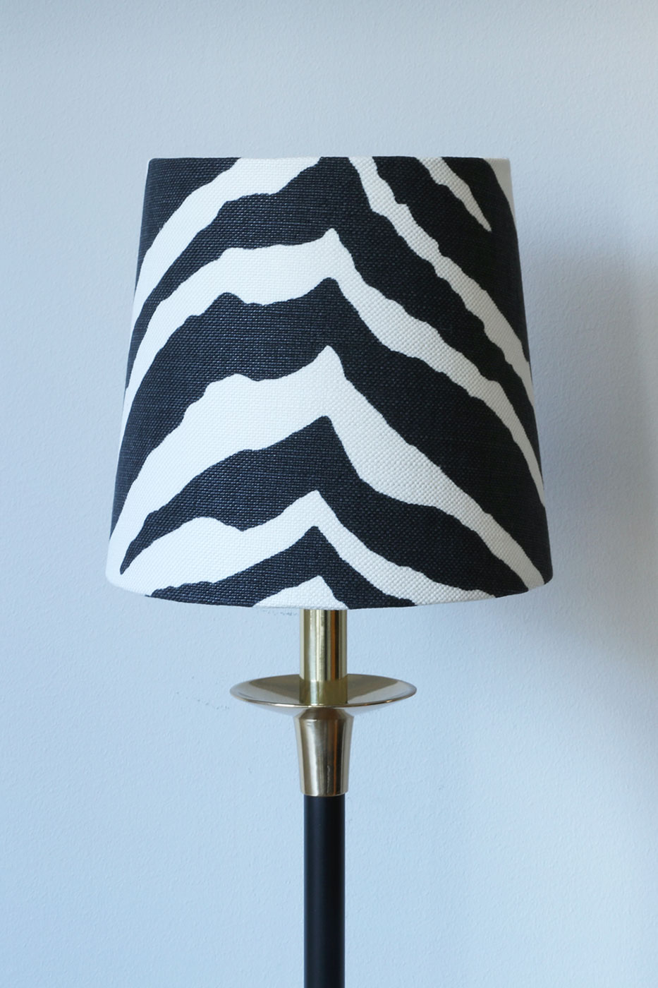 Lampskärm Sixten 20 cm Zebra svart