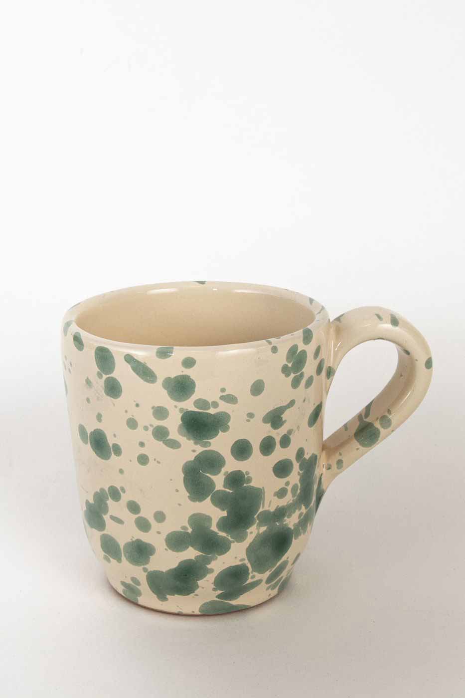 Kaffemugg Spruzzi 9cm Grön