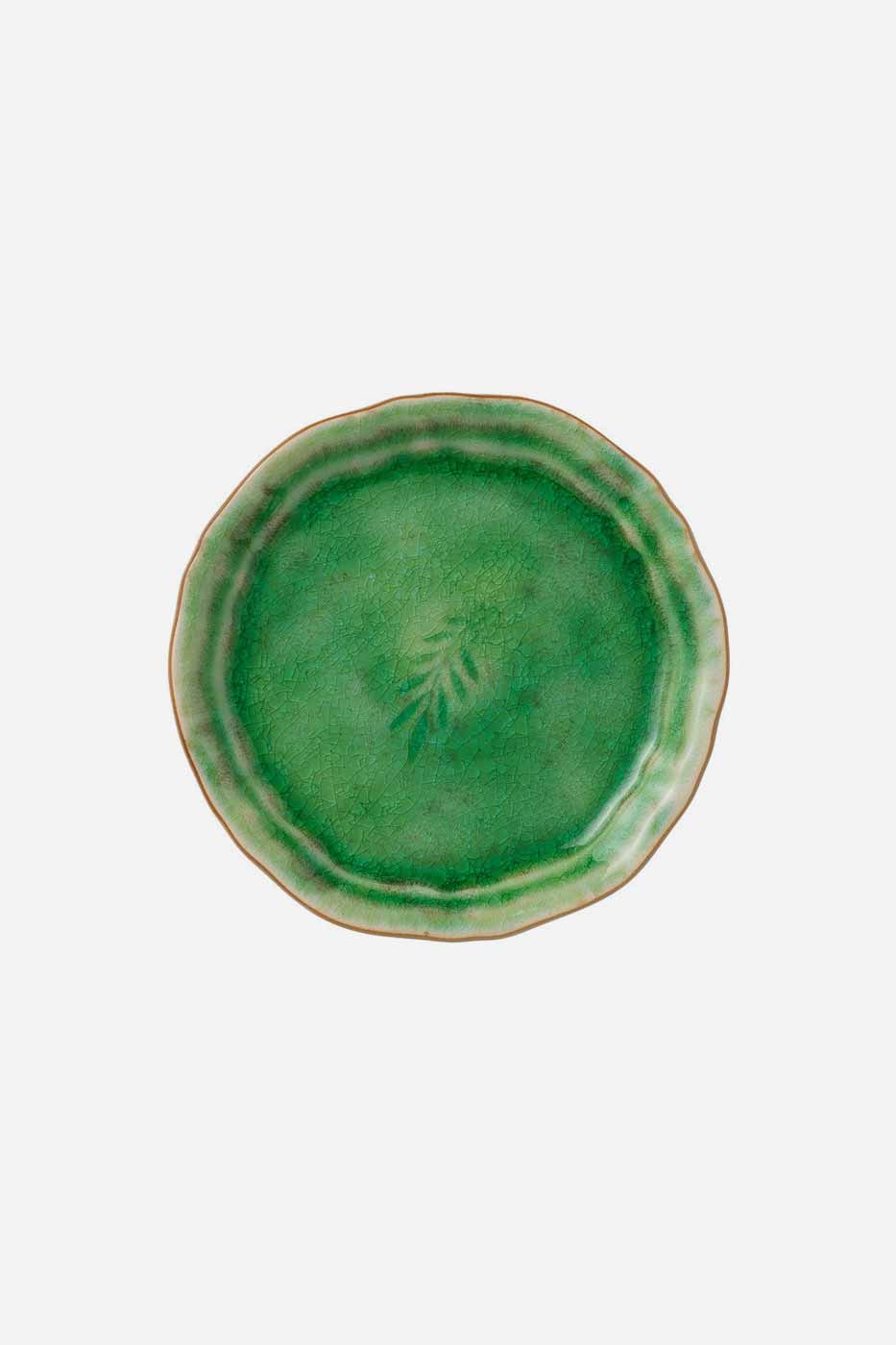 Assiett Arabesque 16 cm seaweed