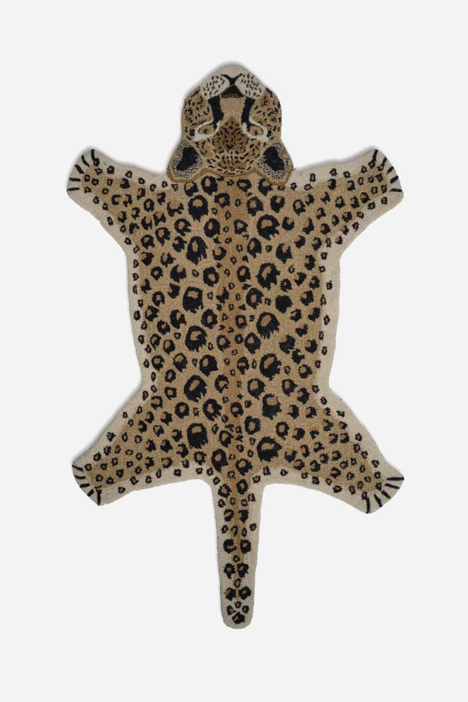 Matta leopard 90x150 cm natur