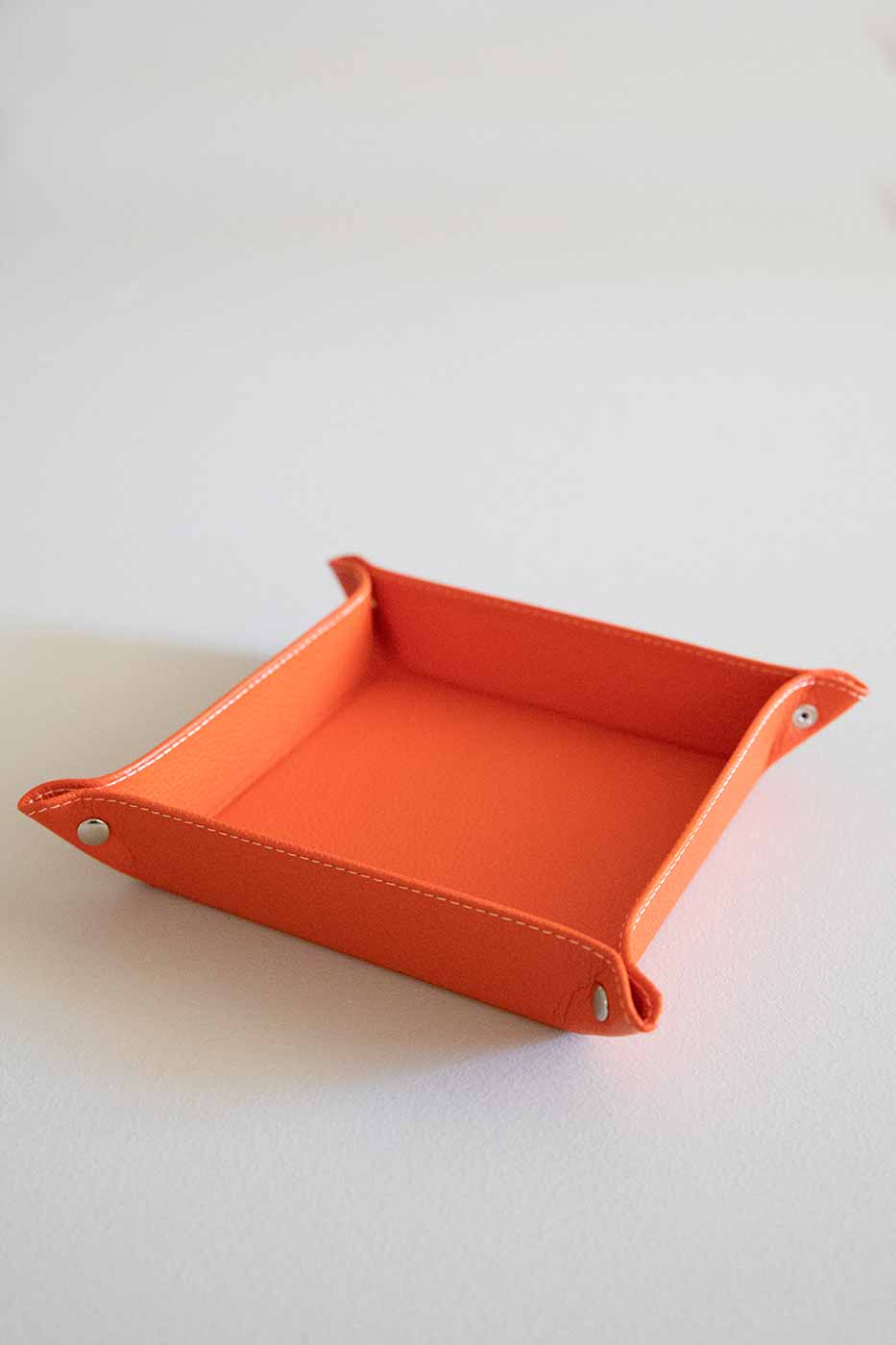 Fat Antibes stort orange läder