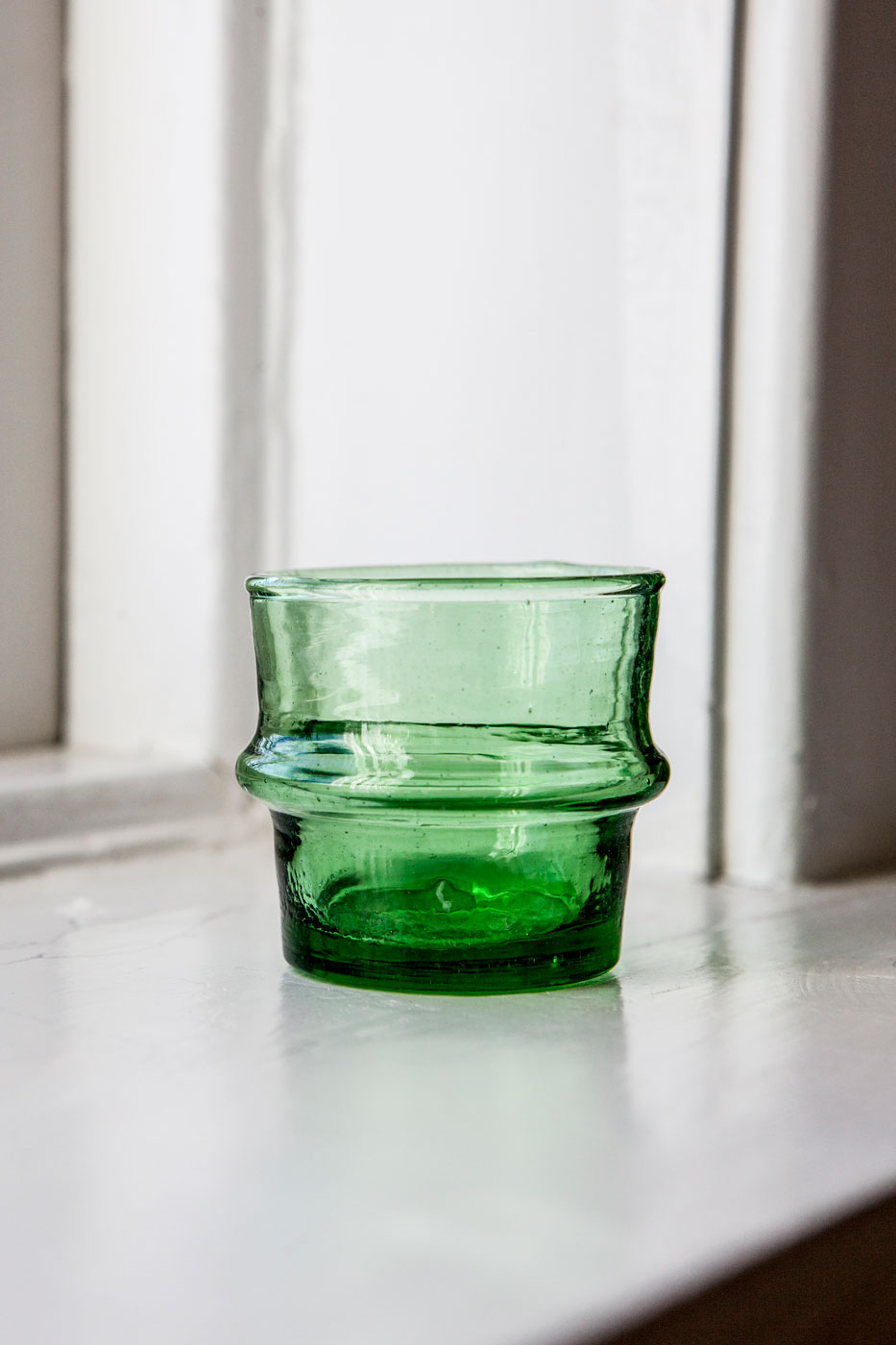 Glas Marocko grappa grön