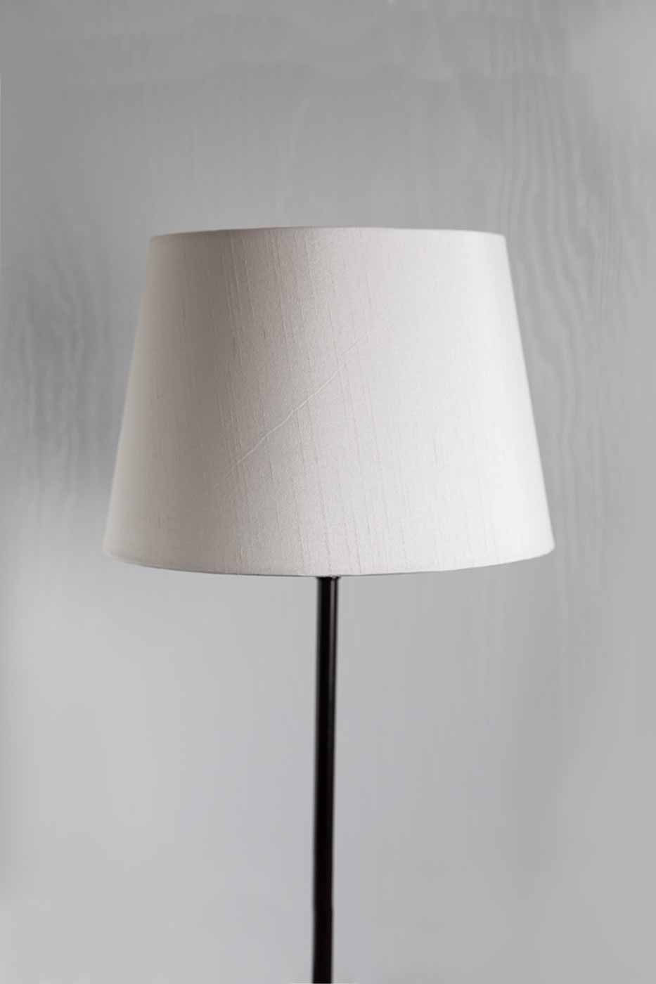 Lampskärm Walther rund 20 cm vit