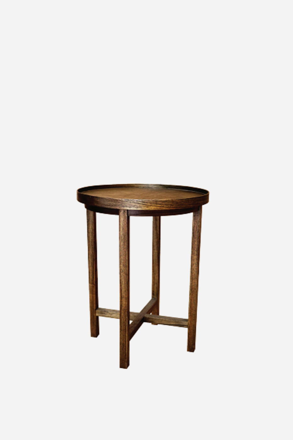Sidobord Fleur brun