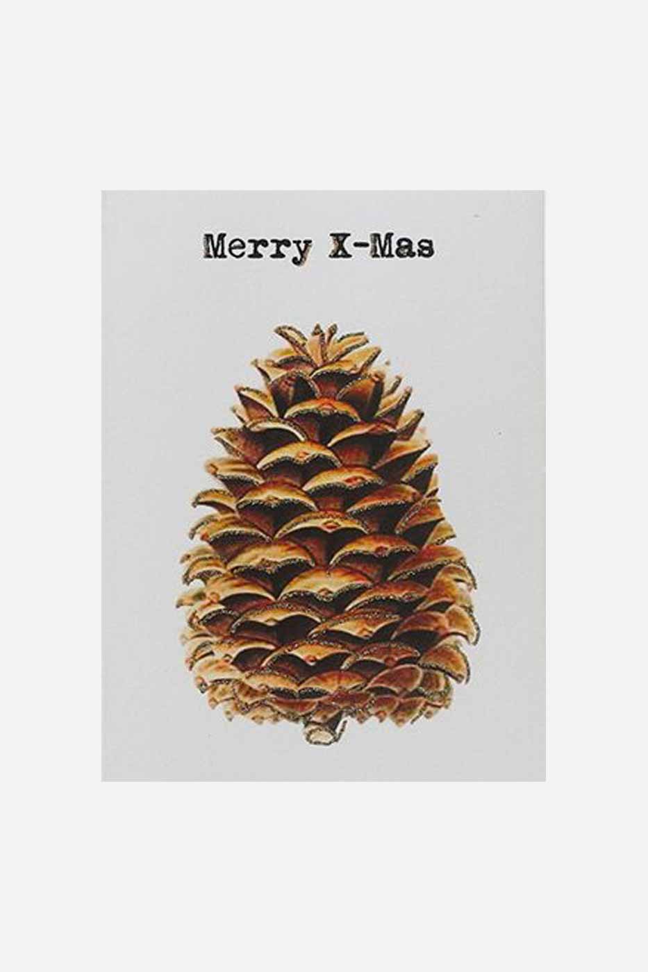 Julkort Merry X-Mas