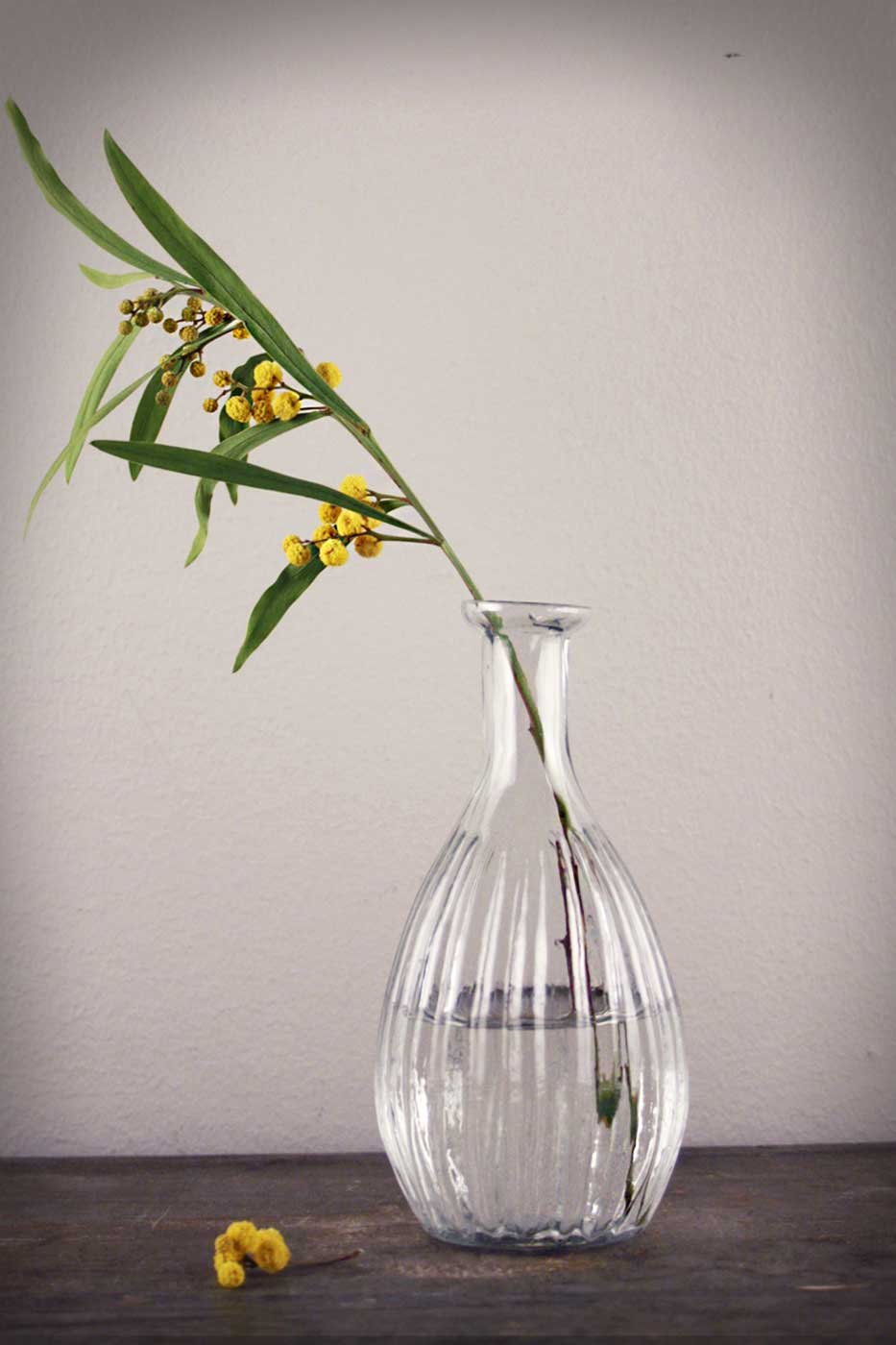 Vas klarglas hög 7x14 cm