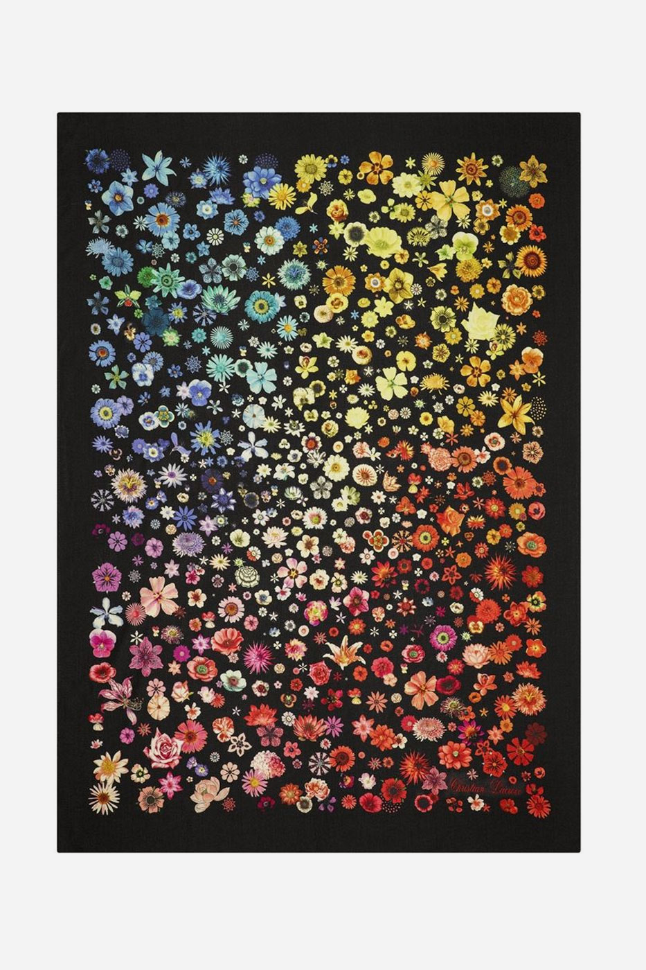 Pläd Jardin des Hesperides Multicolore 130x180