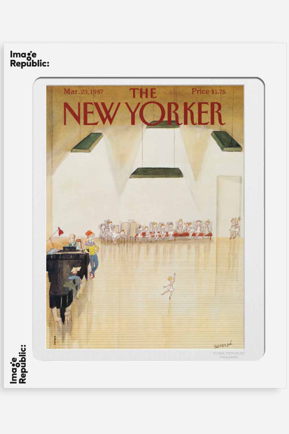 Poster The New Yorker Audition 40x50 cm