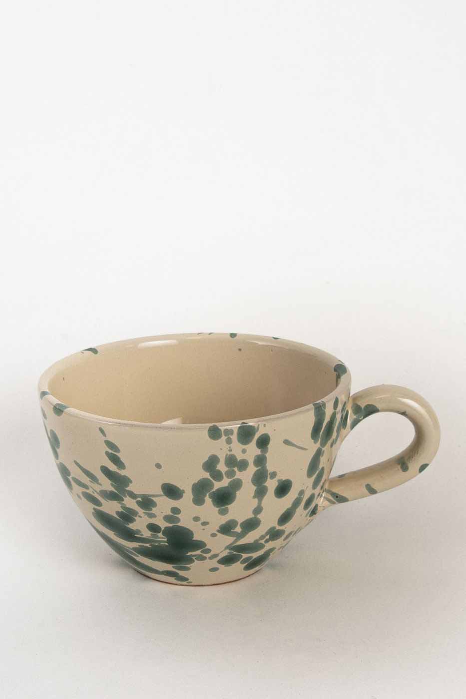 Kaffekopp Spruzzi 7cm Grön
