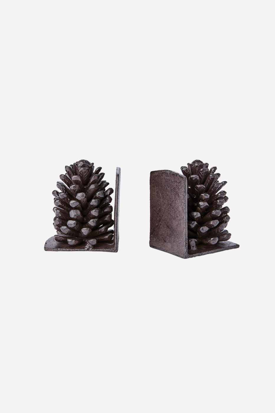Bokstöd Frej Kotte 7x6x8 cm svart/brun