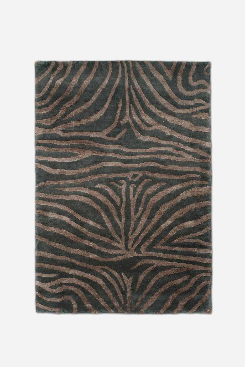 Matta Zebra 200x300cm Taupe Grå