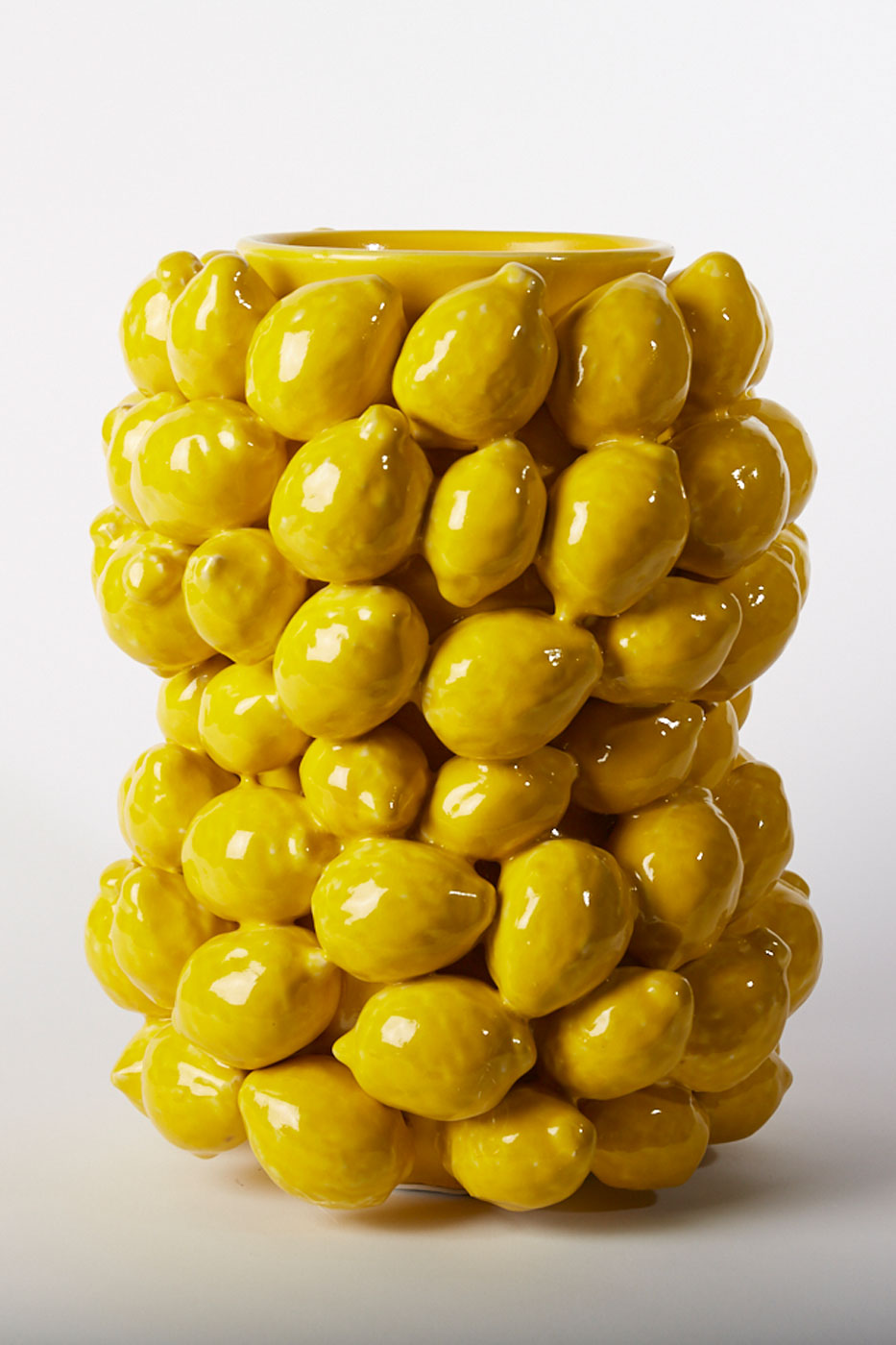 Vas Citron 36 cm gul