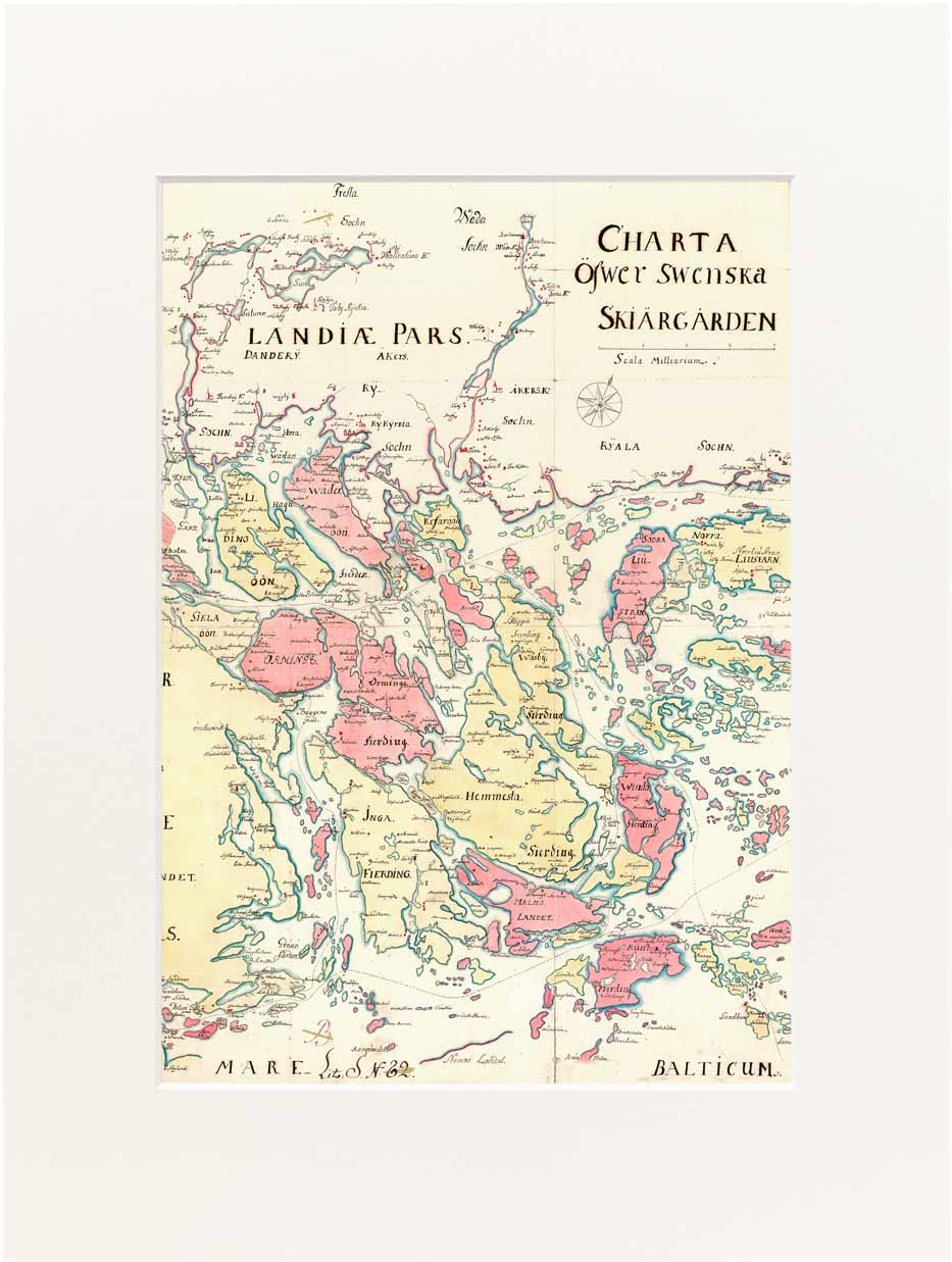 Print Charta Sthlm 40x50 cm #1700 rosa