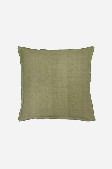 Kuddfodral 50x50 ljusgrön linne