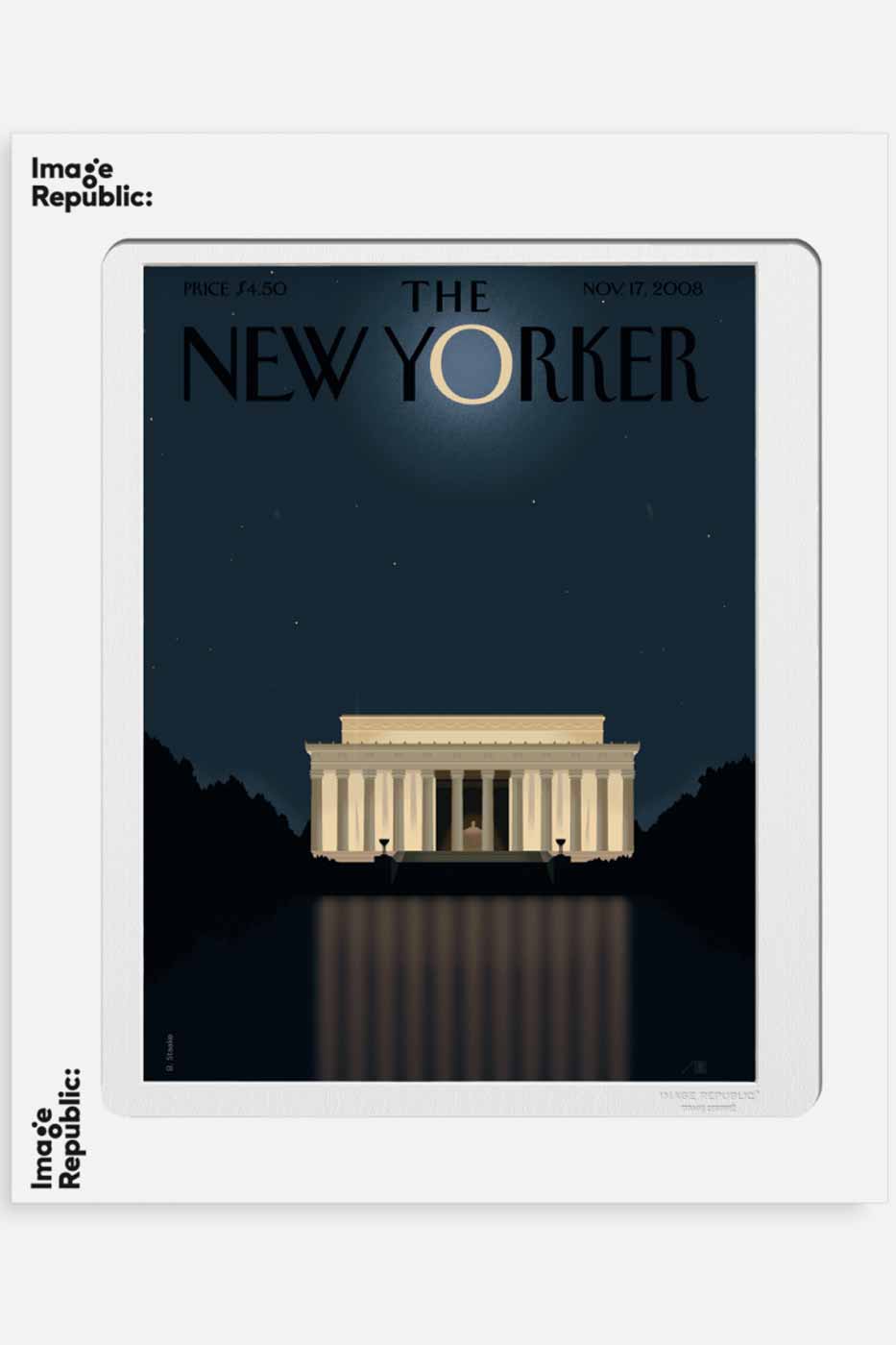 Poster The New Yorker Lincoln 40x50 cm