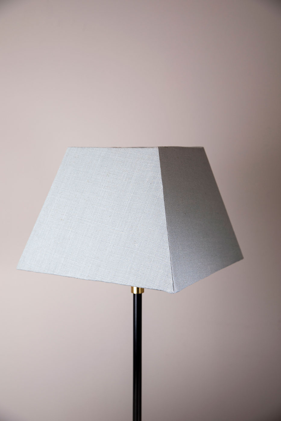 Lampskärm Daisy Hill kvadrat 35 cm blå linne