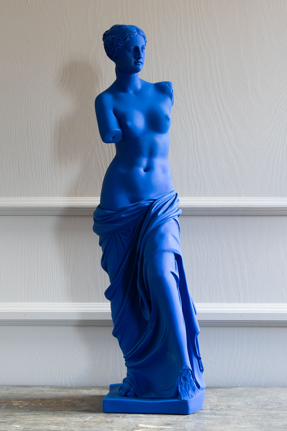 Staty Venus statue 62,5 cm blå
