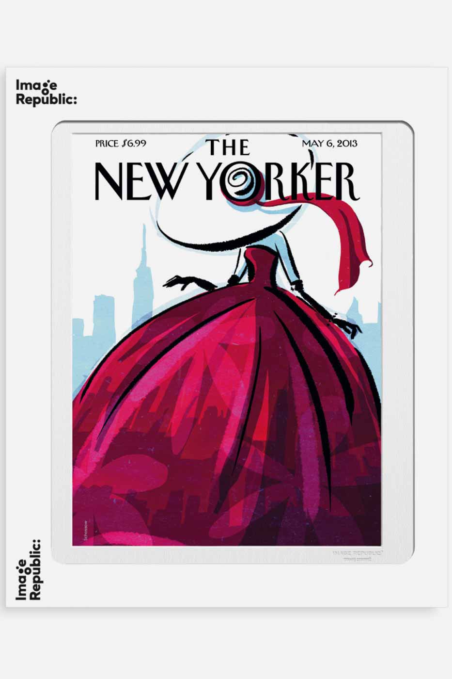Poster The New Yorker Fashionista 40x50 cm