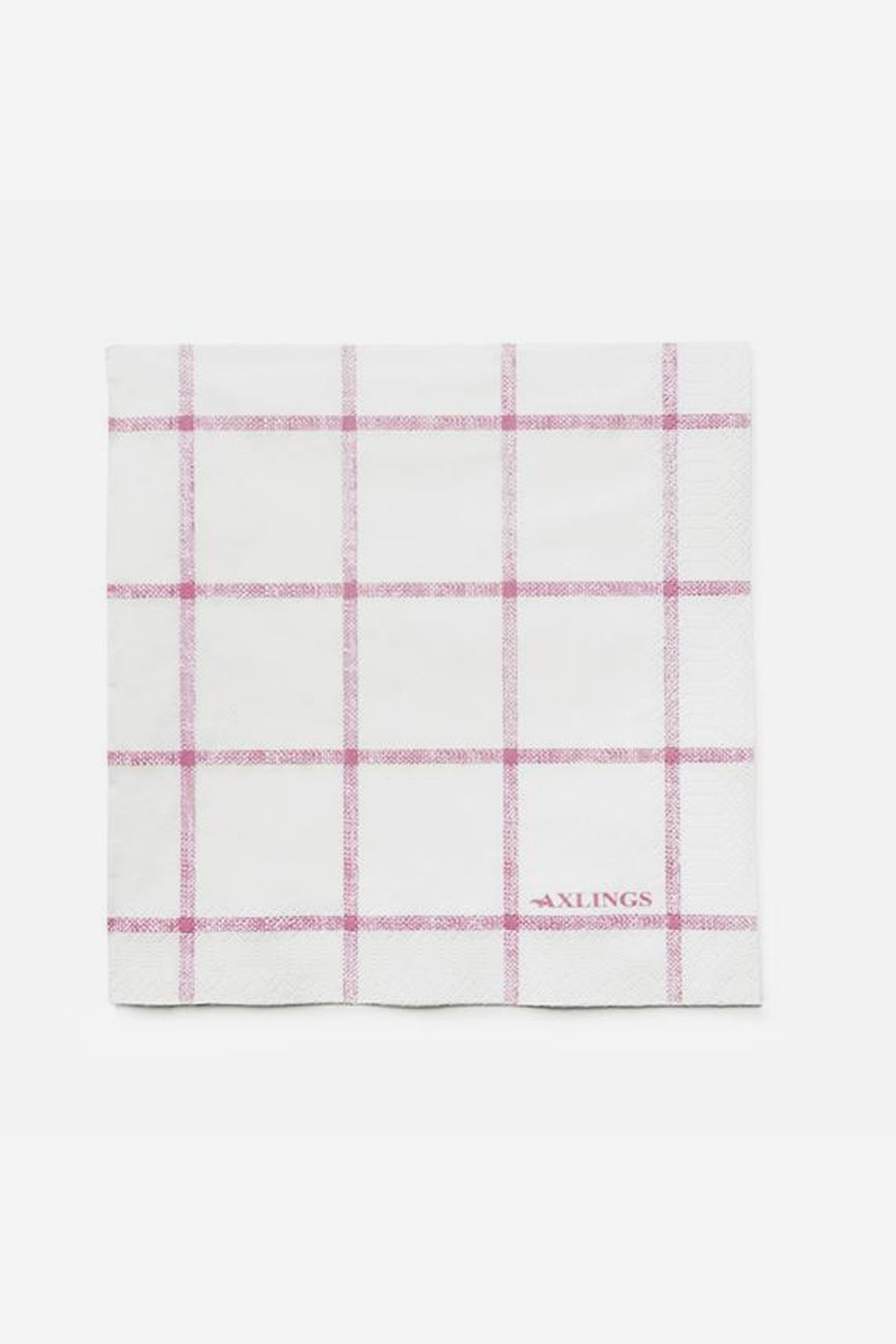 Servett Köksruta 40x40 cm rosa