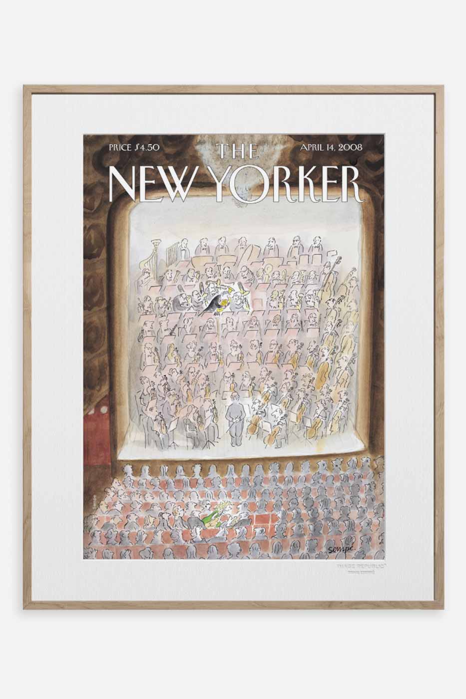 Poster The New Yorker Without skippin 40x50 cm