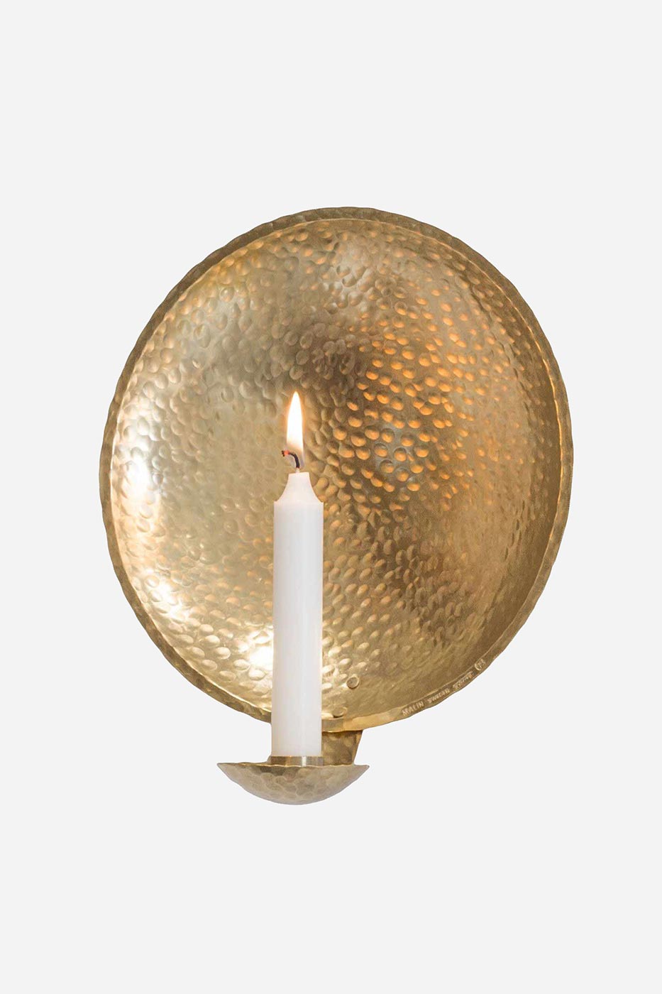 Kungalampett 21cm mässing