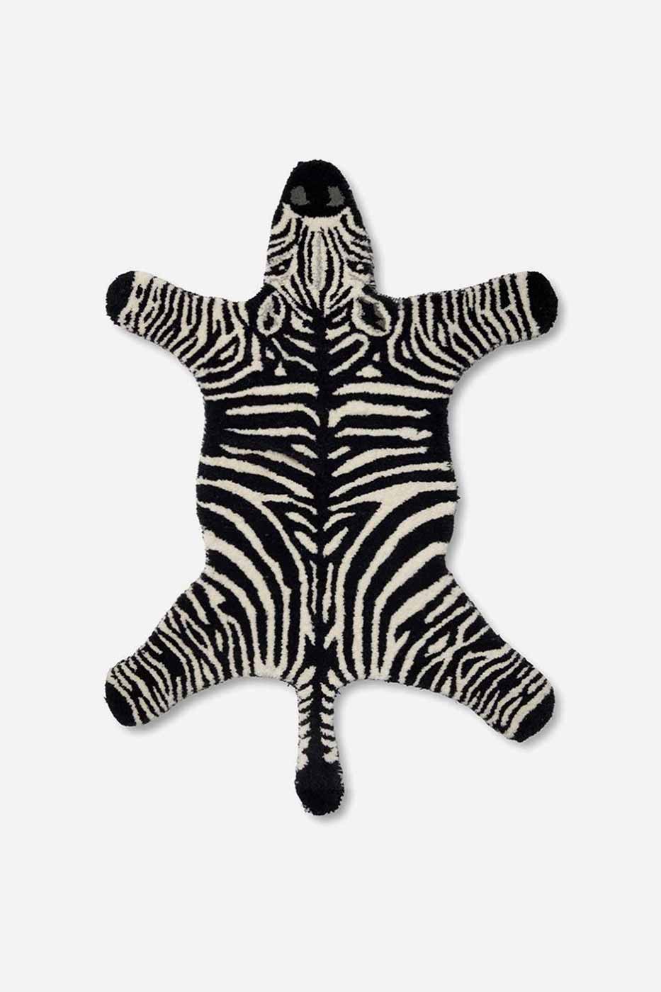 Matta Zebra 60x90 cm svart/vit