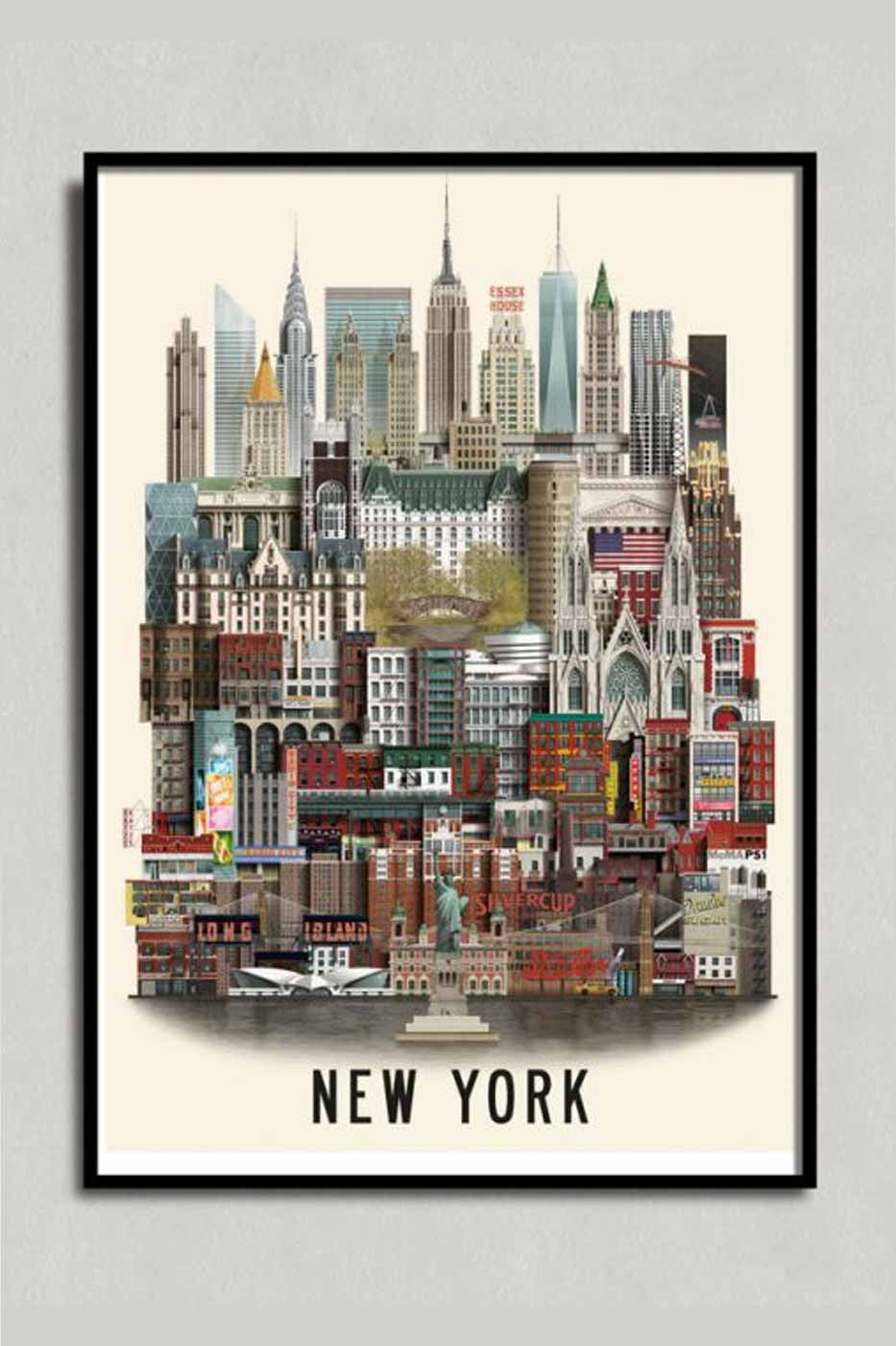 Poster New York 50x70 cm