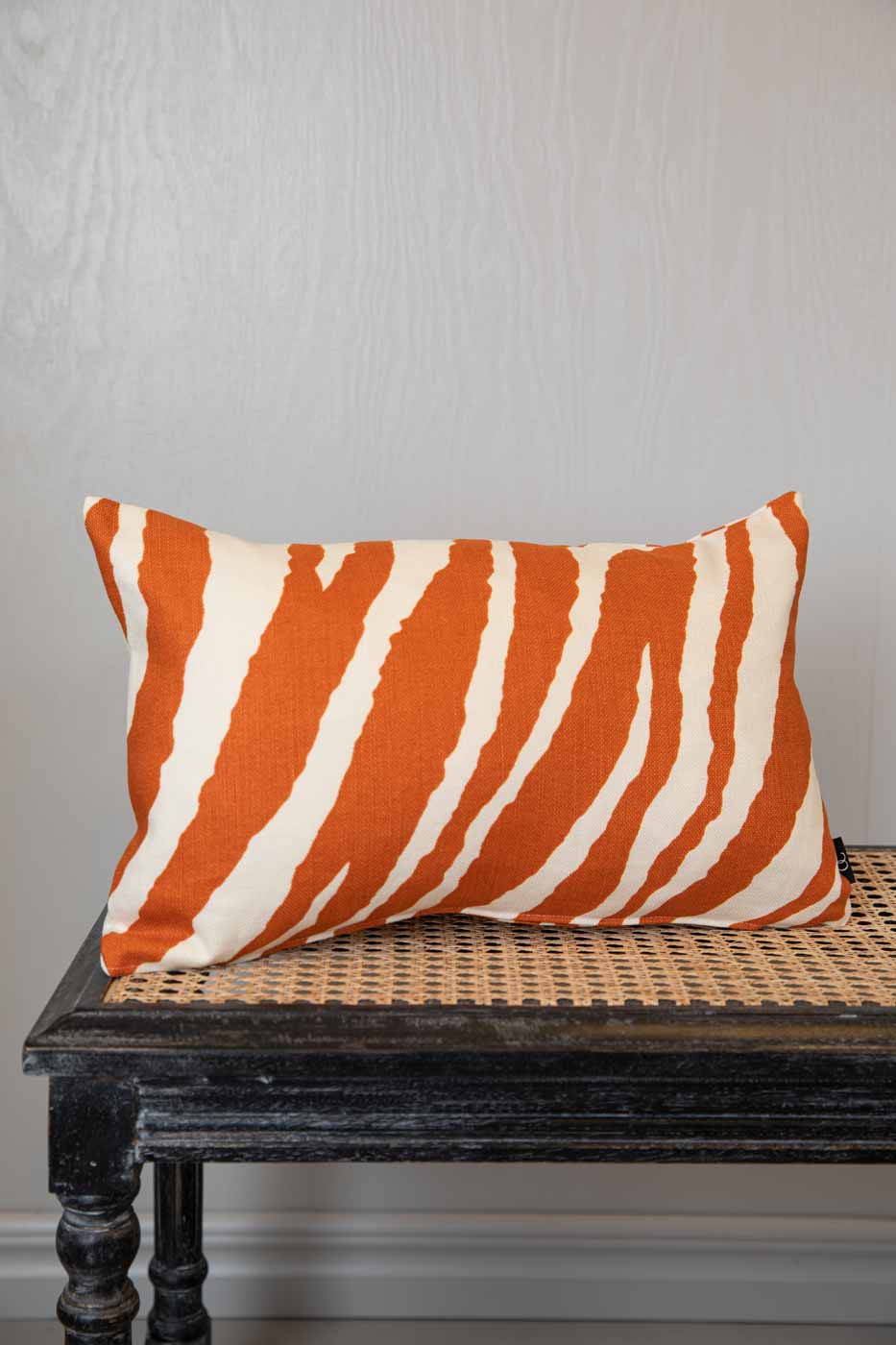 Kuddfodral Zebra 30x50 orange