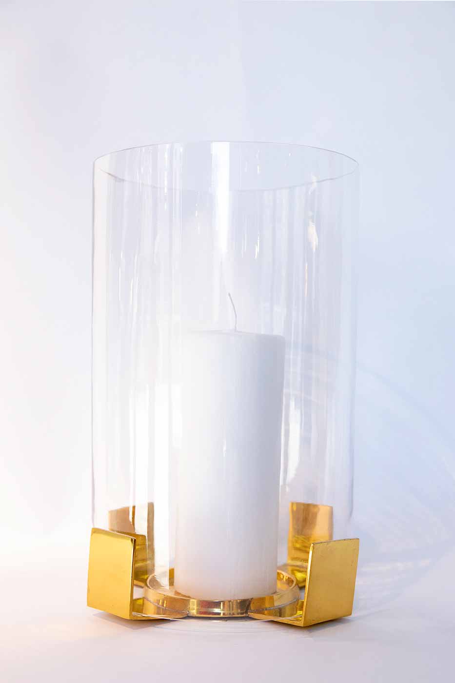 Ljuslykta Modern glas guld