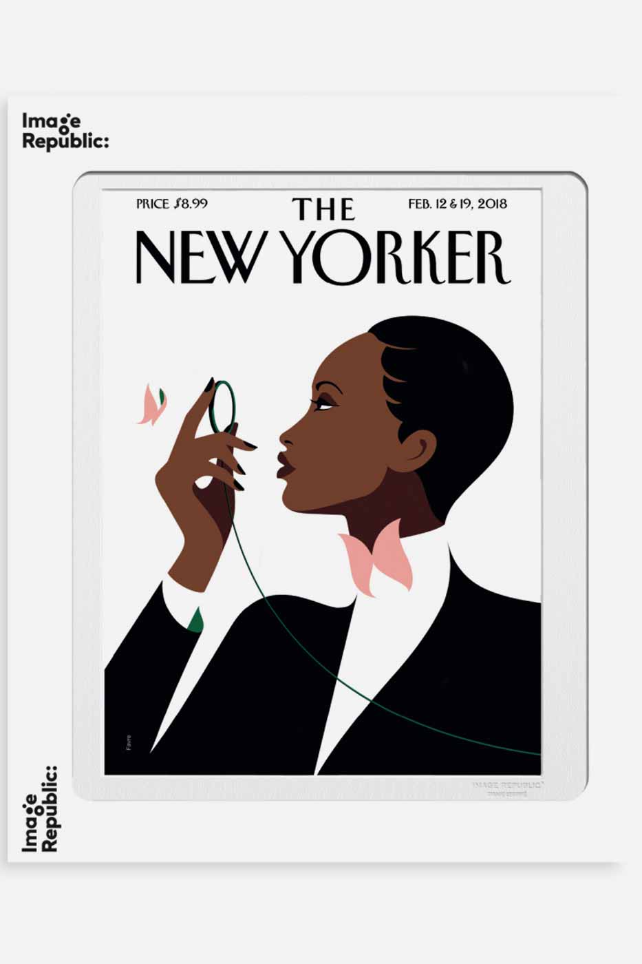 Poster The New Yorker Butterfly effect 40x50 cm