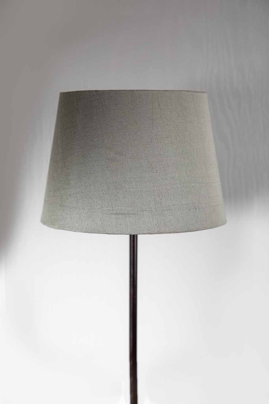 Lampskärm Walther rund 20 cm grå