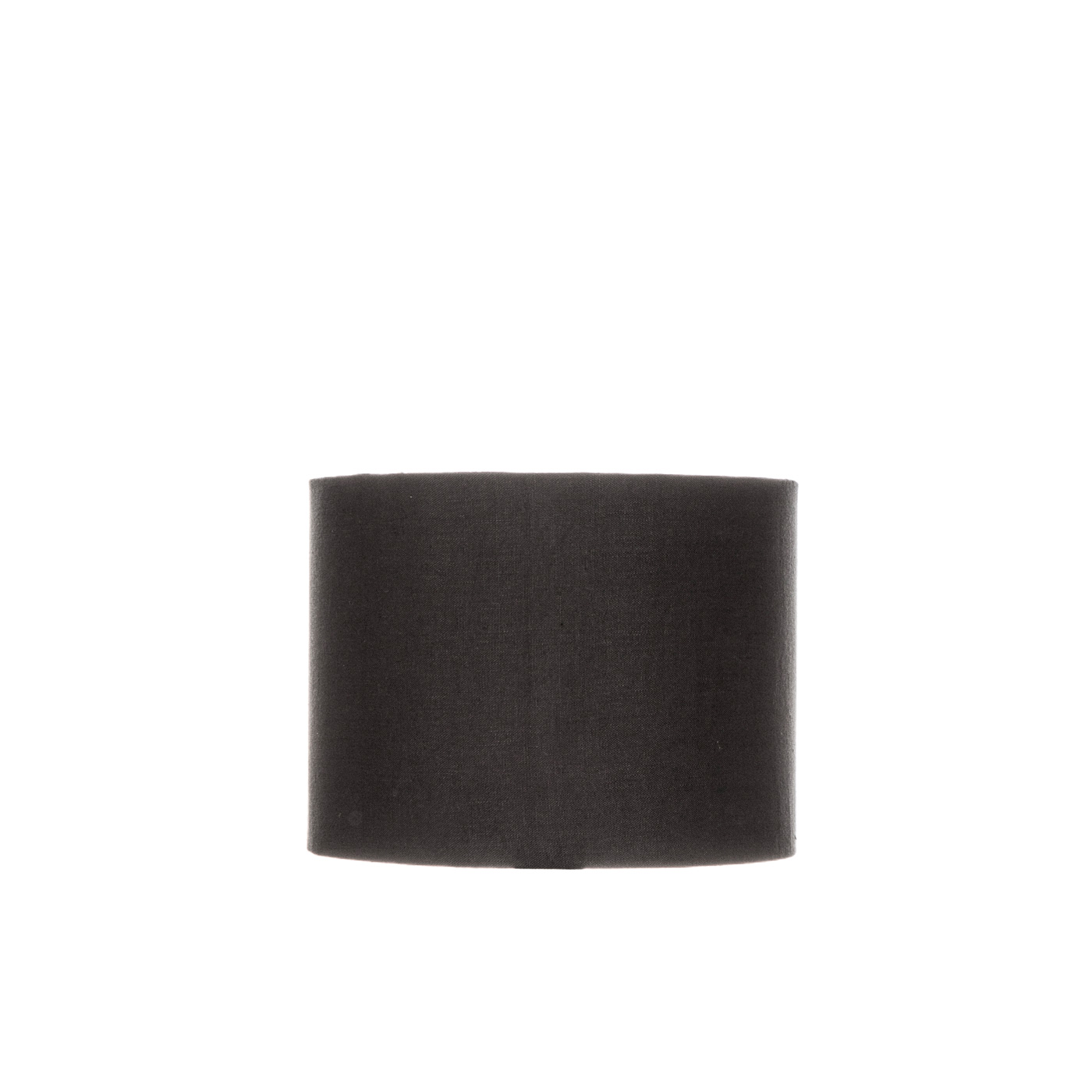 Lampskärm cylinder 30 cm svart linne