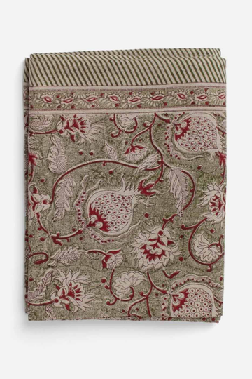 Duk Pomegranate 170x270 grön linne
