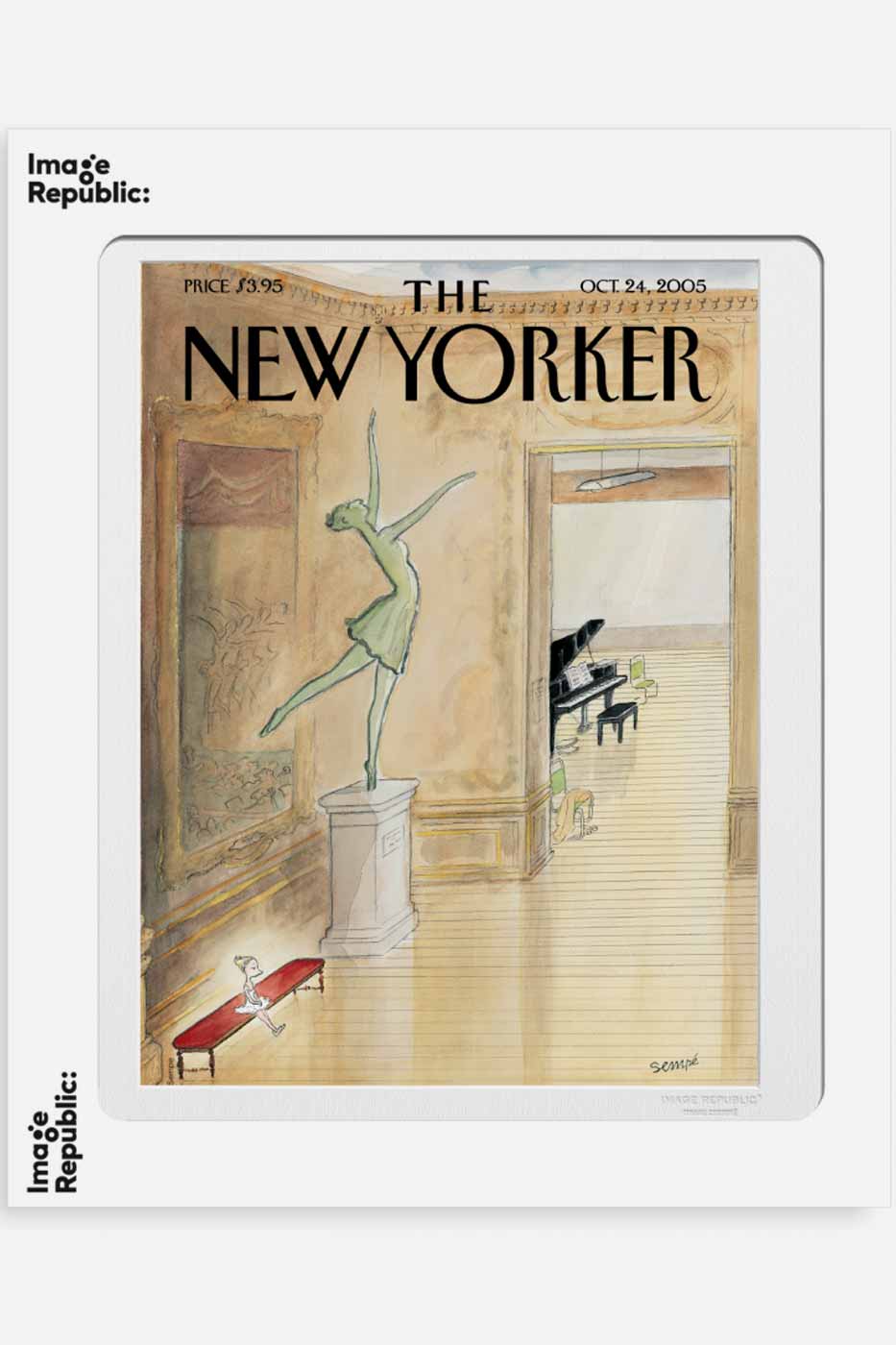 Poster The New Yorker Above all no faux pas 40x50 cm