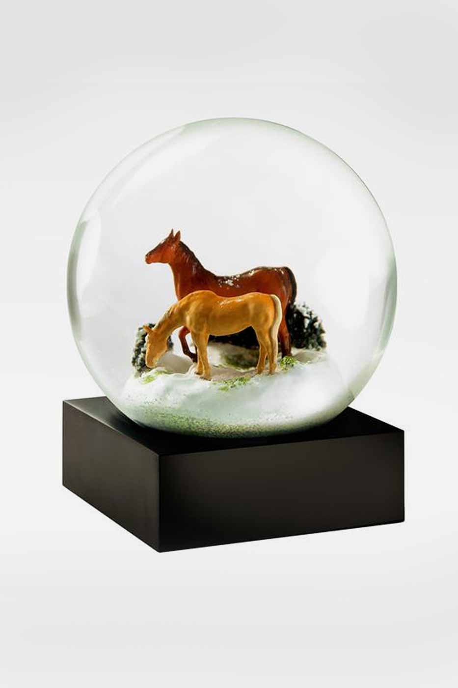 Dekoration Snöglob Horses