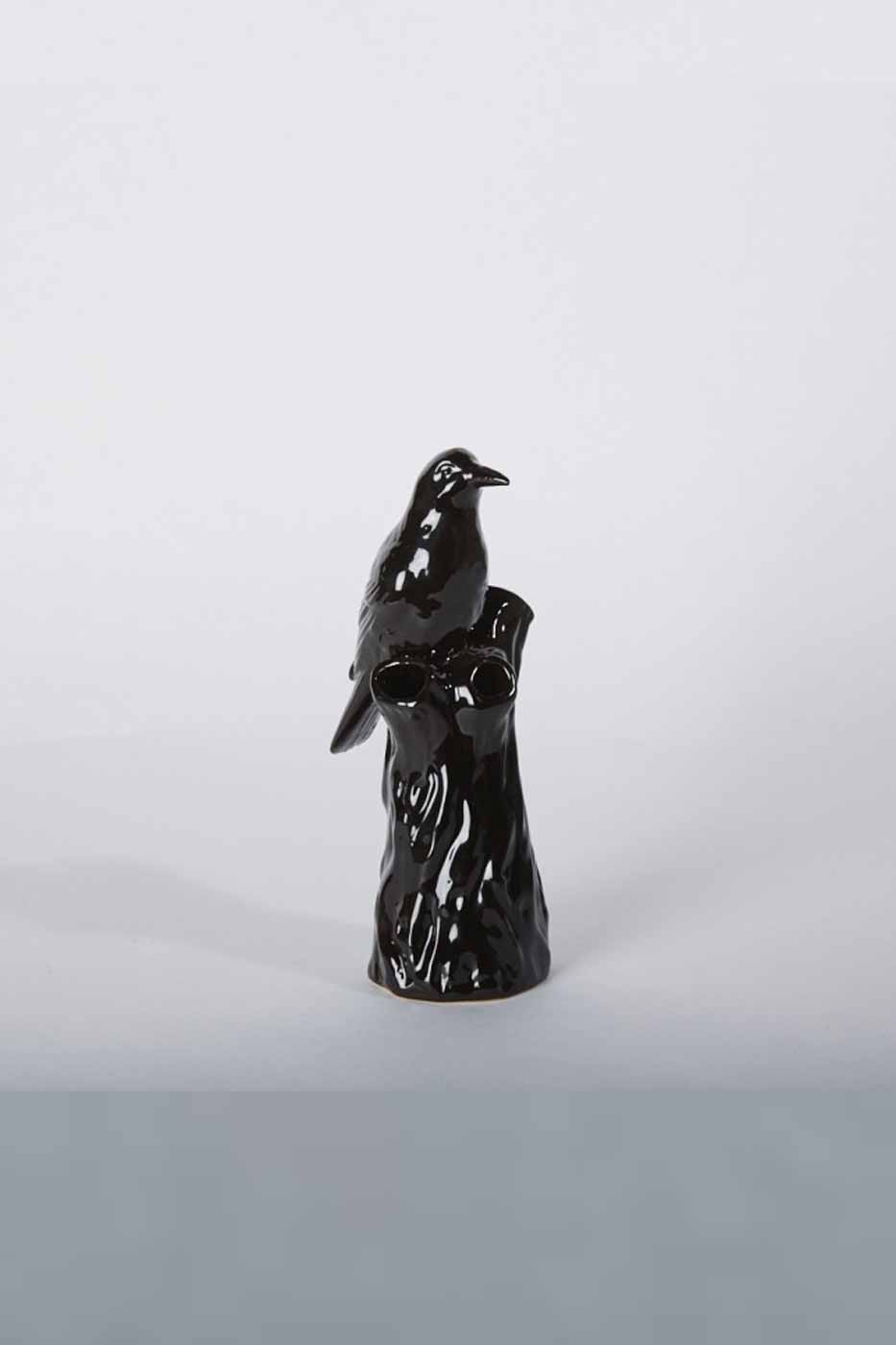 Vas Raven svart 20 cm