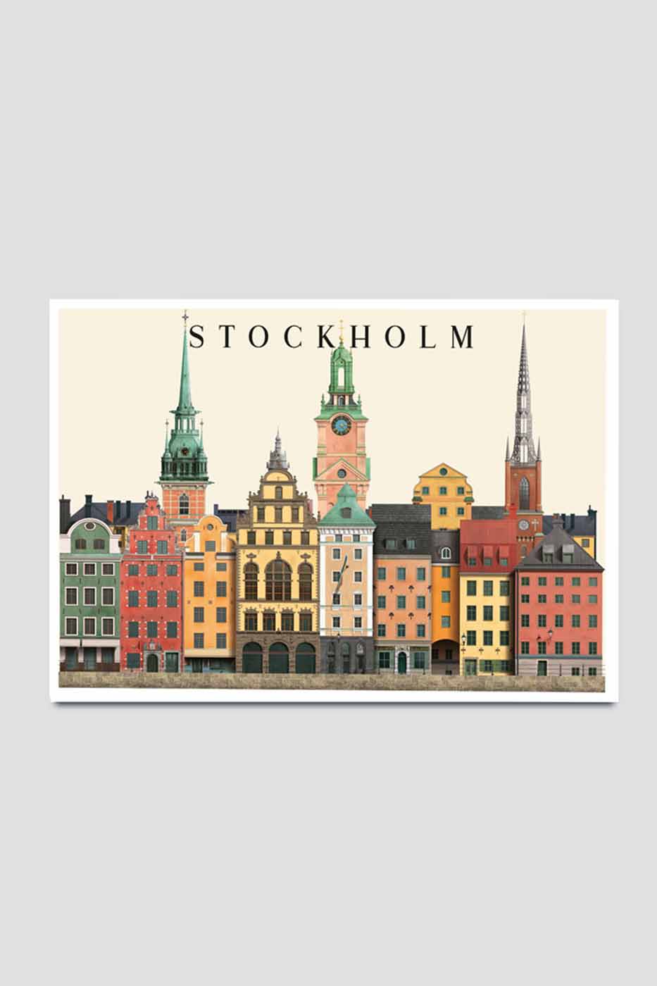 Vykort Stockholm I 14,8x21 cm