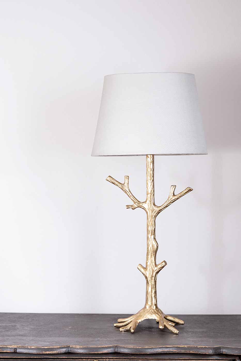 Lampfot Fryken 50 cm guld