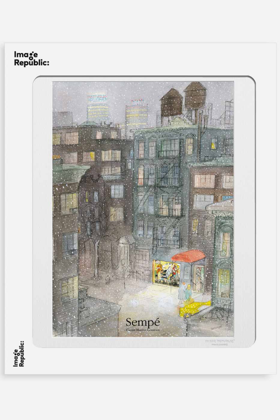 Poster Sempe Jazz 40x50 cm
