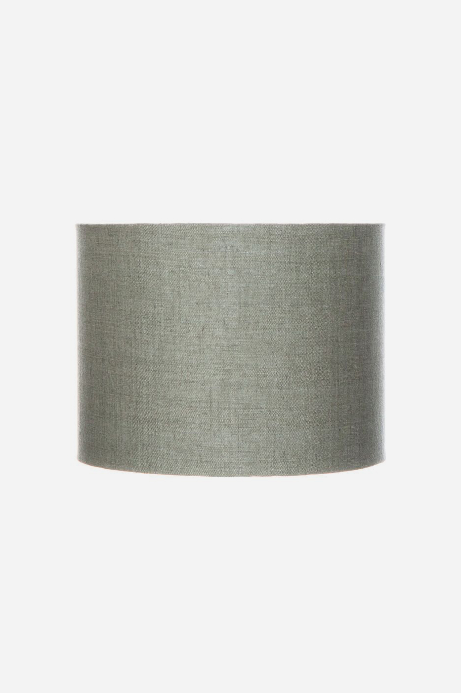 Lampskärm cylinder 30 cm grön linne
